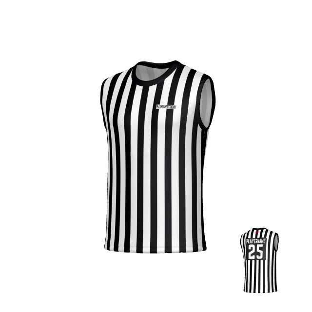 Men's Single Sided Sleeveless Official Jersey