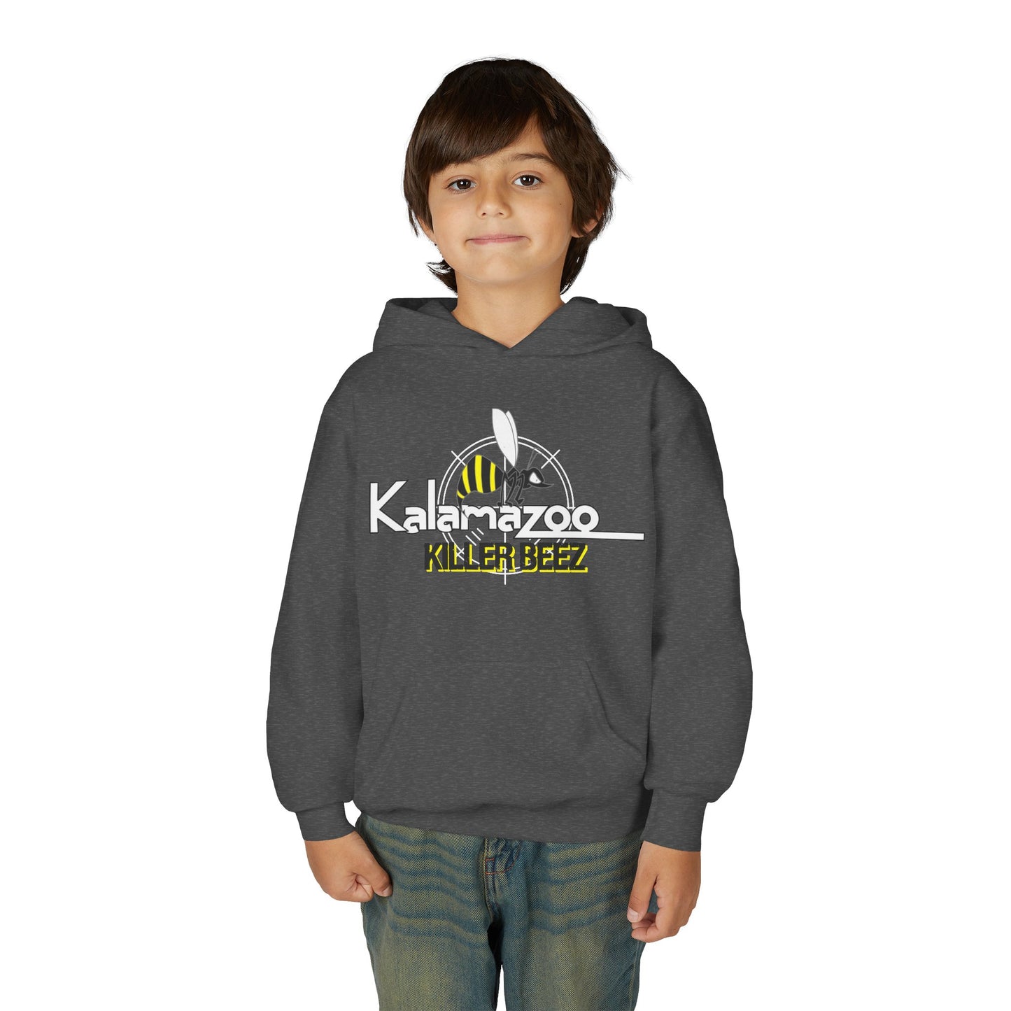 Youth Hoodie – Kalamazoo Killer Beez Logo Pullover