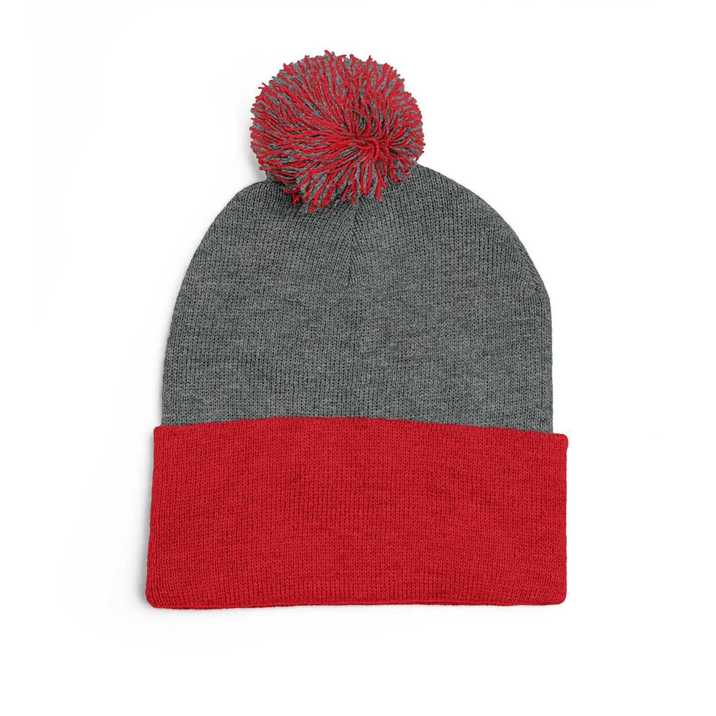 Killer Beez Embroidered Pom-Pom Knit Cap