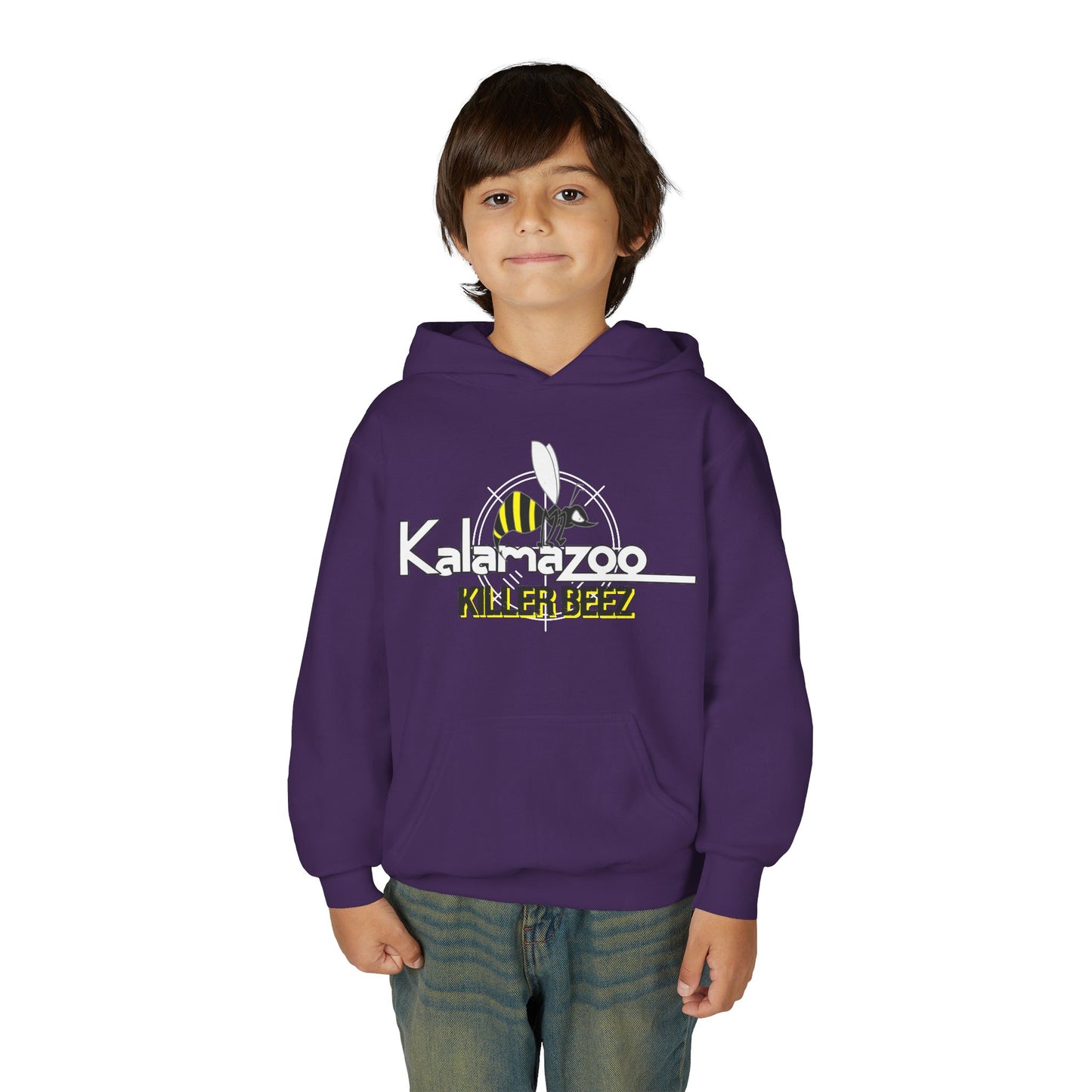 Youth Hoodie – Kalamazoo Killer Beez Logo Pullover