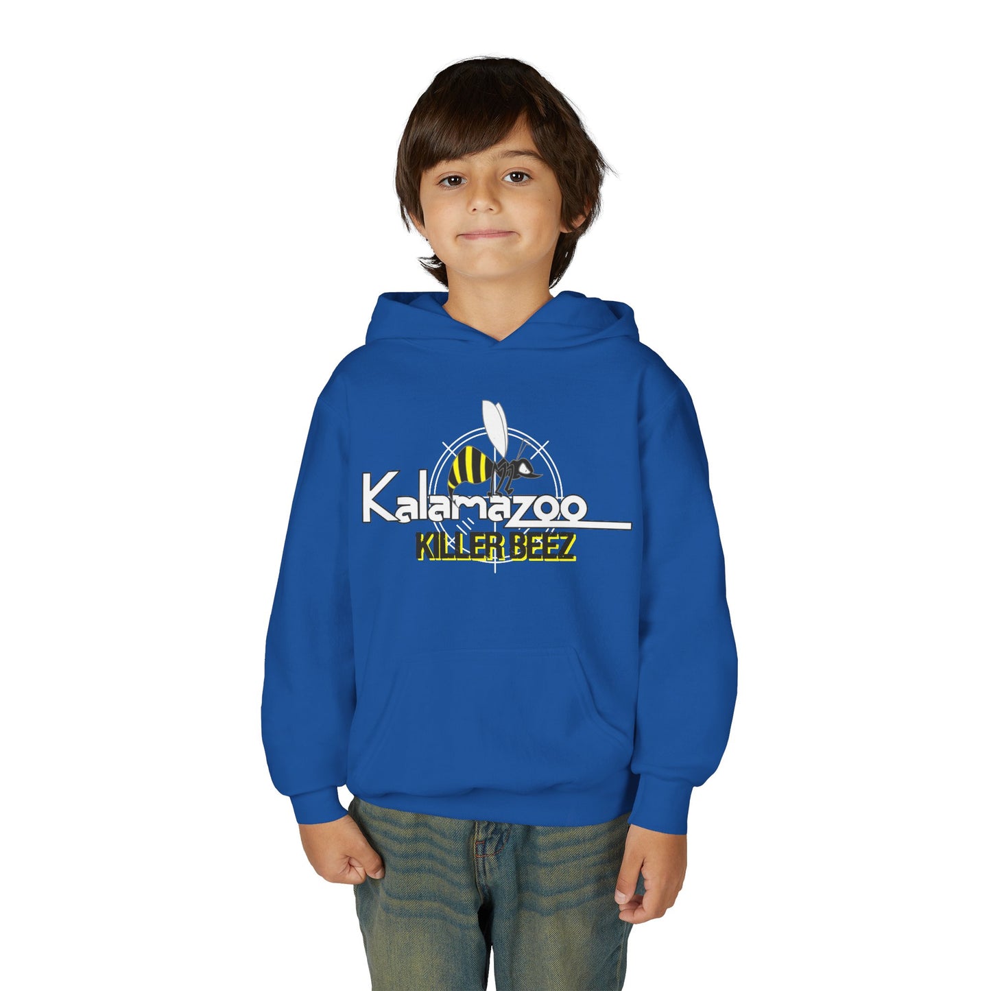 Youth Hoodie – Kalamazoo Killer Beez Logo Pullover