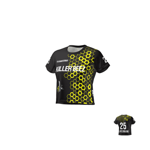 Womens Short Sleeve Crop Top